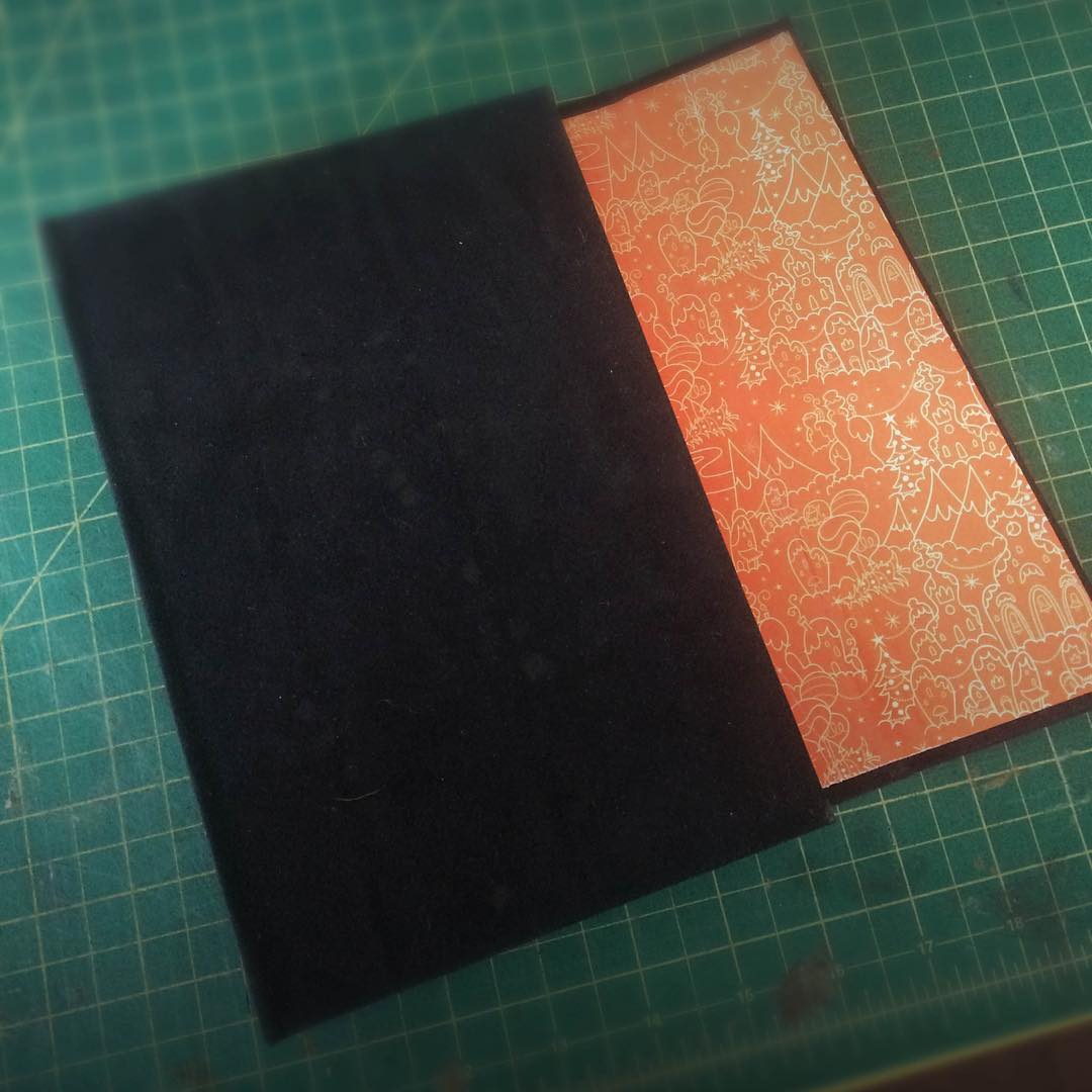 I love making my own sketchbooks. This tends to give me a much deeper connection…