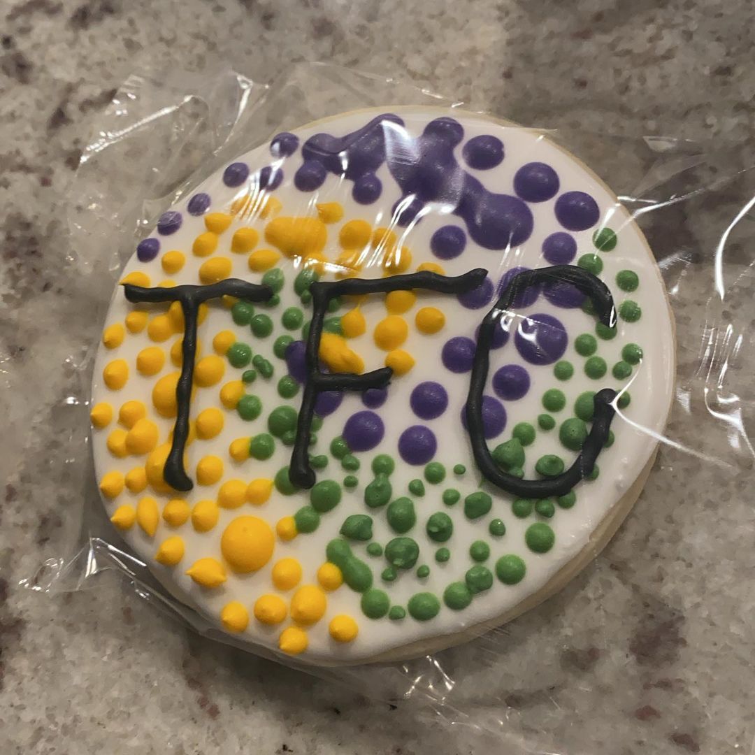 What an awesome custom made TFC cookie from my sister at Gibb Me Cookies! I’m so…