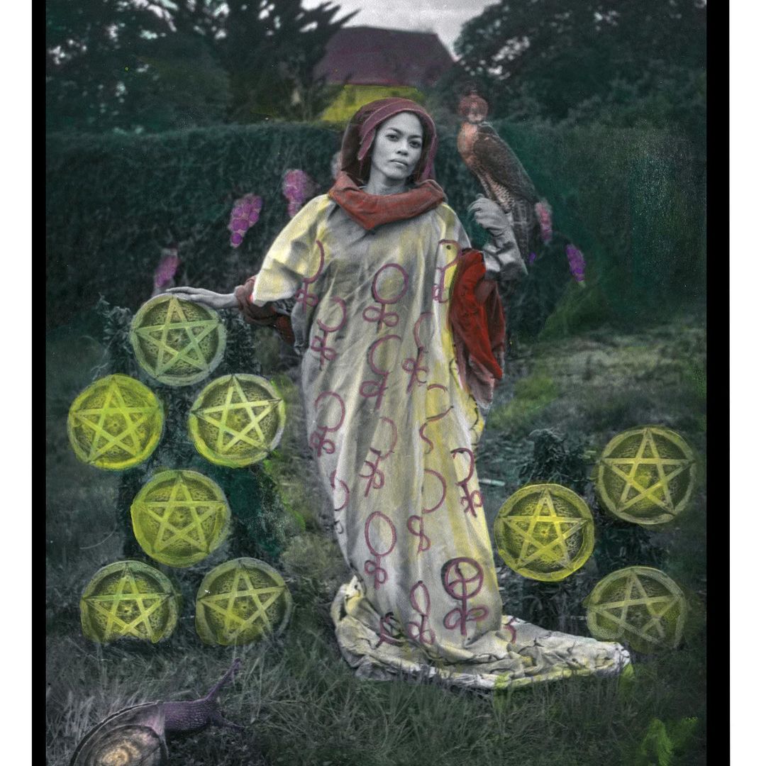 PRE-ORDER our new deck of hand colored photographic tarot cards. Go to michaelga…