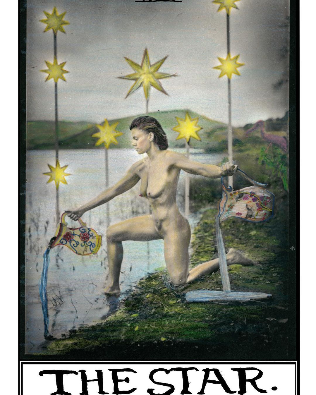 The star. Our new set of hand colored photographic tarot cards are ready for pre…