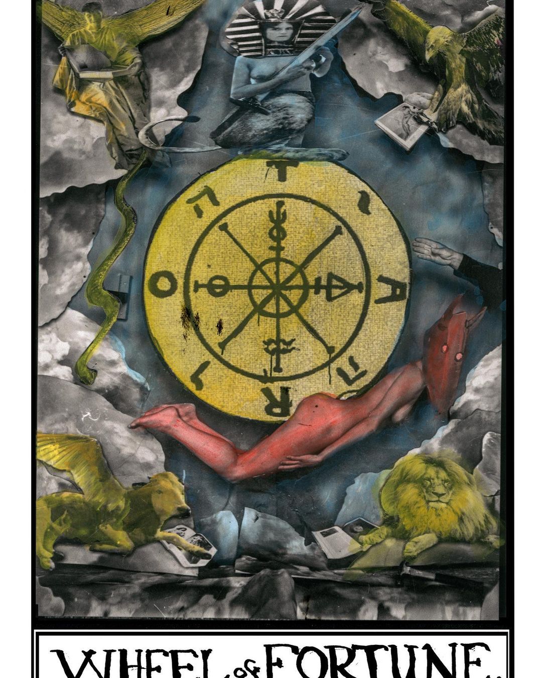 Wheel of fortune. Our new deck of tarot cards are ready for preorder go to www.m…