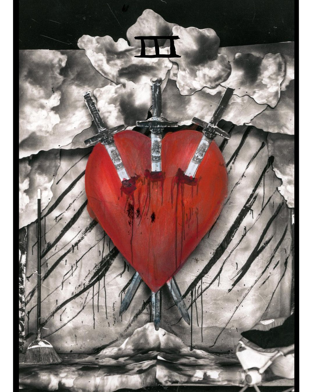 3 of swords. Our new set of hand colored photographic tarot cards are ready for …