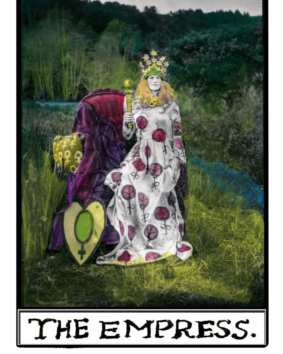 The empress. Our new set of tarot cards, “Journey to the Tower ” is ready for pr…