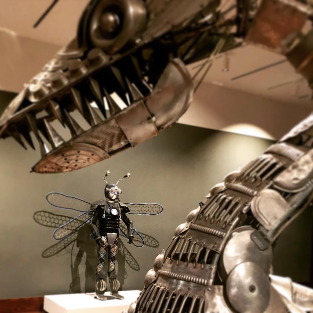 Thorax is honored to be next to his friend, The Tin Pan Dragon (by the one and o…