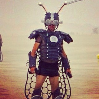 #tylerfuquacreations #thorax #burningman2015 #burningman #insect #costume #bug…