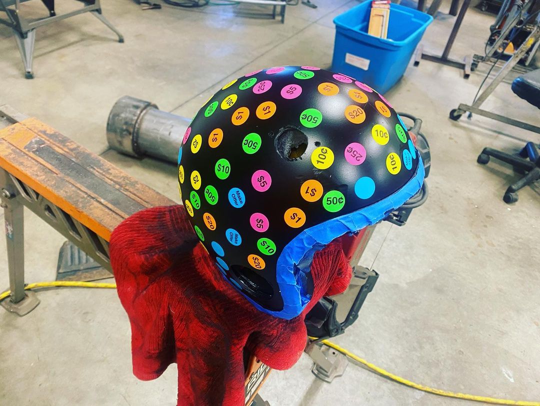 The creation process of my latest wacky helmet.  Created for our Bug Brigade for…